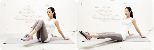 瘦肚子瘦手臂减肥操,韩国瘦身操躺着瘦腿