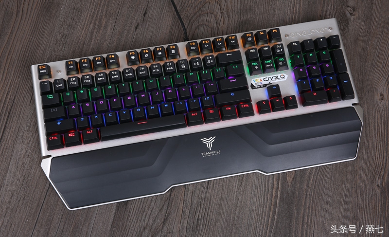 网咖游戏机械键盘好吗,网鱼网咖机械键盘评测