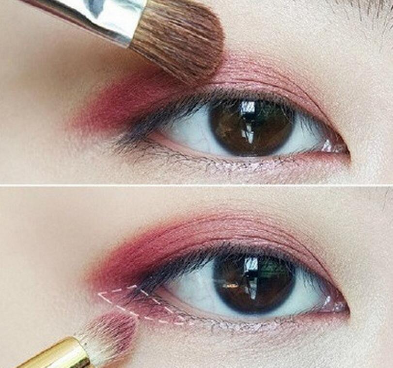 化眼妆画出来好脏啊怎么办,化红血丝眼妆