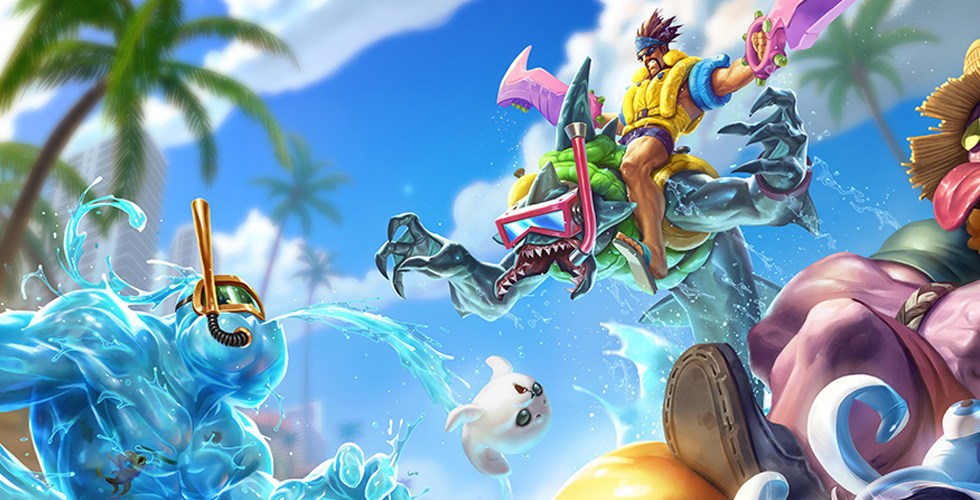 英雄联盟最好看的射手皮肤,虞姬皮肤云霓雀翎和后羿黄金射手