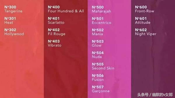 阿玛尼哑光小胖丁试色,阿玛尼小胖丁试色大全