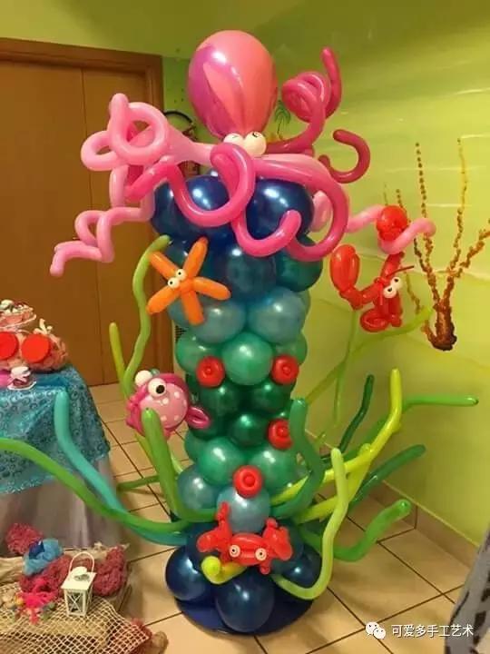 不一样的长条气球可以扭什么,长条气球不用嘴不用打气筒