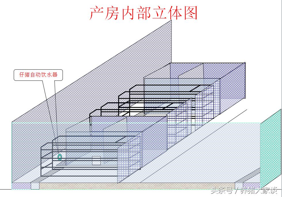 现代养猪的简易猪舍建造,自繁自养猪舍建设