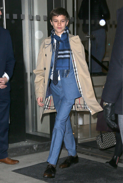 贝克汉姆四小孩置装费用4万小七一人就2万，女孩果然要富养