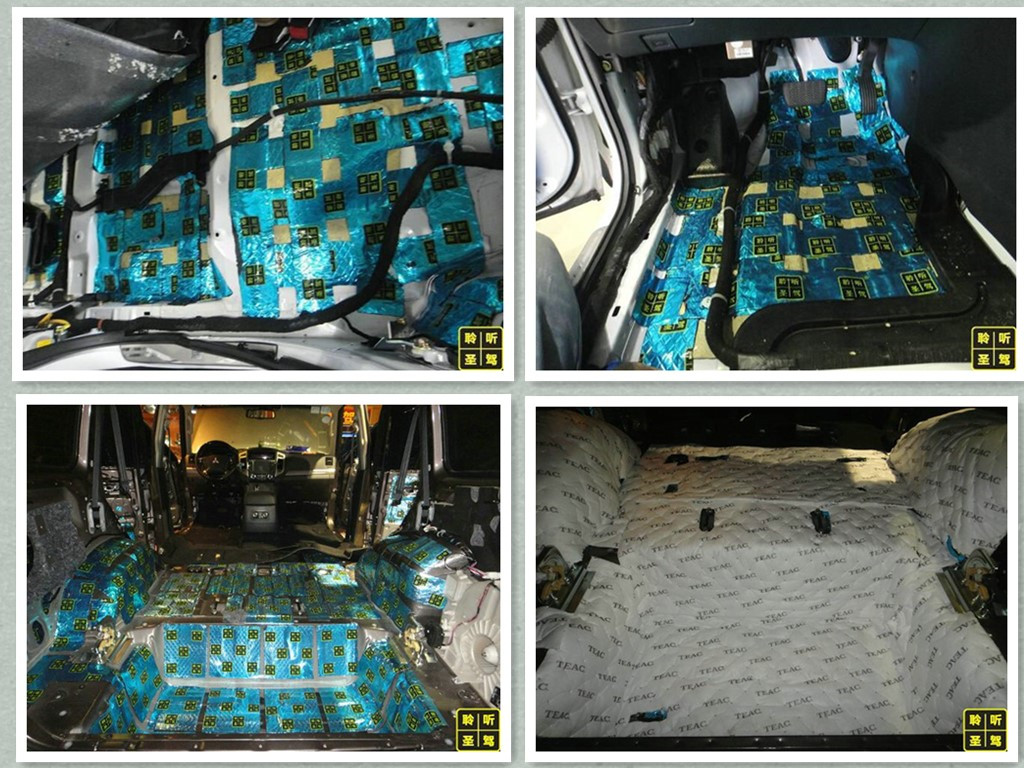 帕杰罗改音响和隔音,三菱帕杰罗汽车音响升级案例