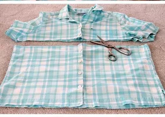 家里旧衣服别再扔了，给老婆这么一改太好用了！省钱又实用！