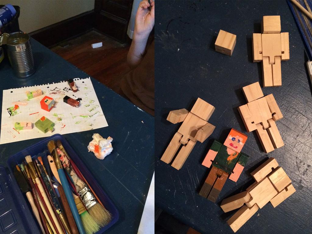 用木块和爱，构筑起桌面上的《我的世界》