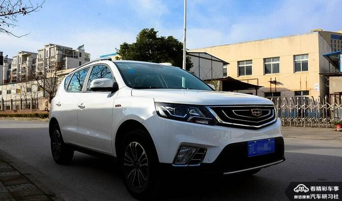 吉利全新远景suv试驾,吉利远景suv老款测评