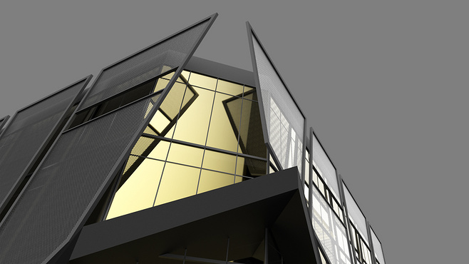 现代极简个性建筑设计,个性房屋建筑设计