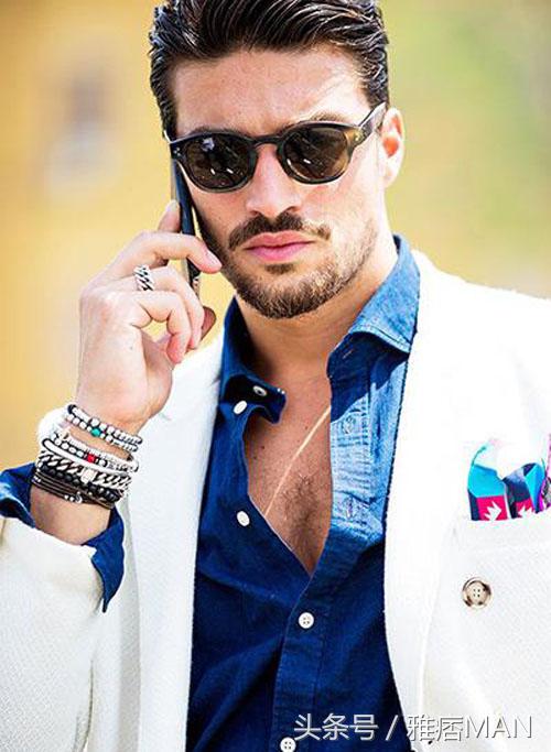 便宜又好看的手链男生复古风,适合潮男戴的金手链