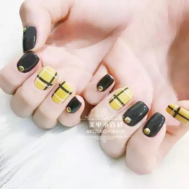 春天美甲2020显白小雏菊,春日小清新粉色系美甲