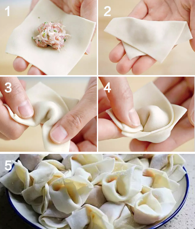 包馄饨的简单方法不露馅,如何包馄饨不露馅儿