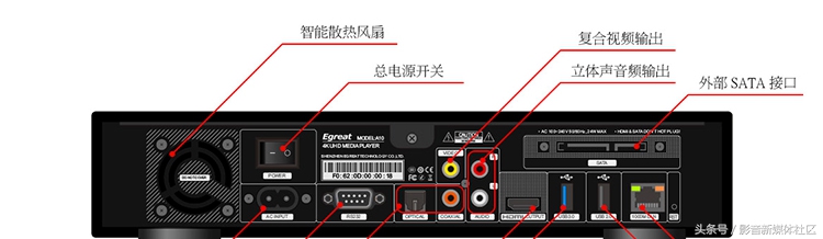 4k高清黑科技电视机顶盒,4k播放器4k网络机顶盒