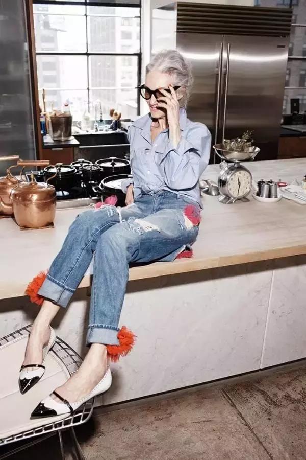 待我银发飘飘也要优雅到老图片,就算银发飘飘也要潇洒到老