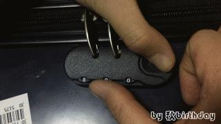 海关锁行李箱密码忘记了怎么打开,行李箱忘了密码教你一个小技巧