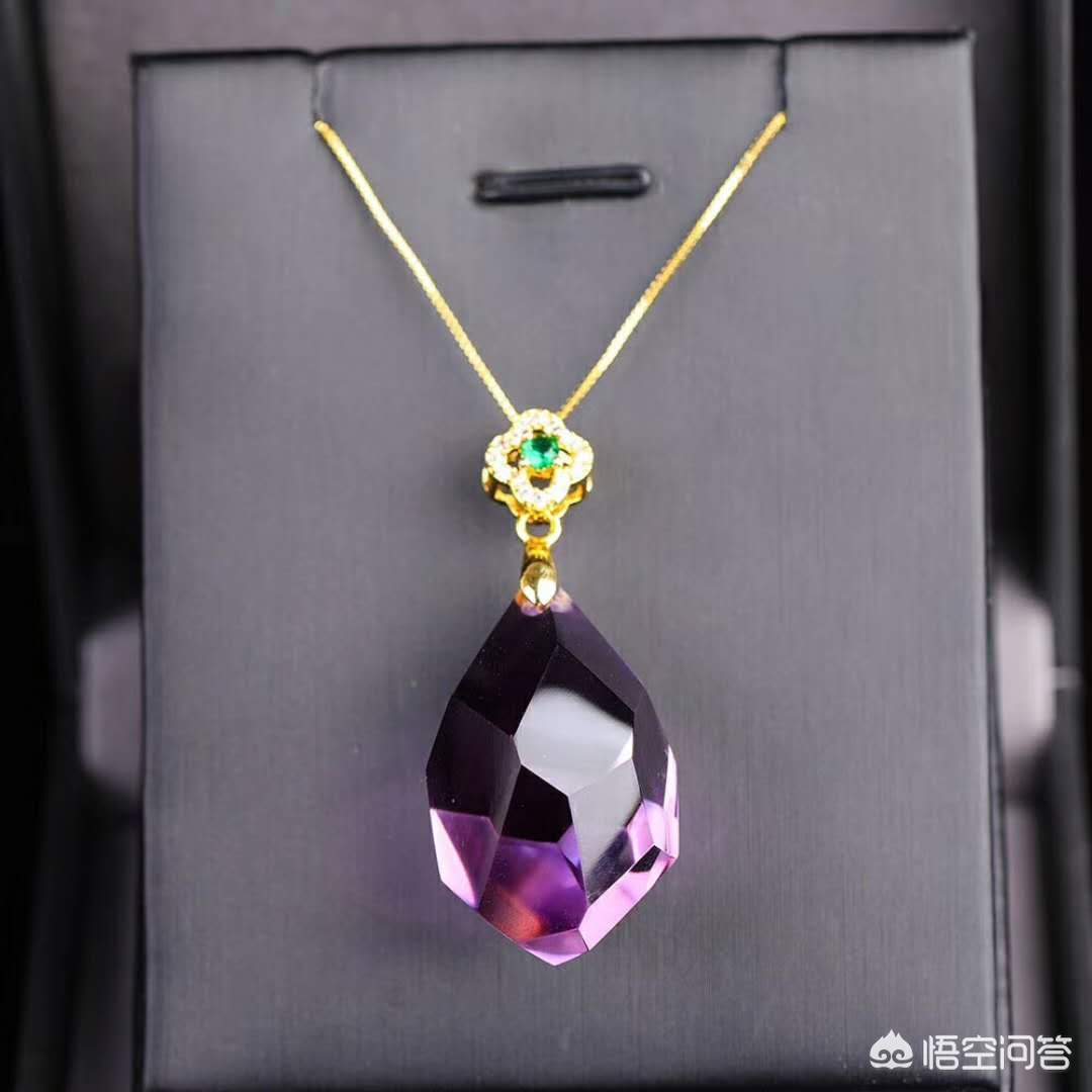 水晶吊坠项链做法,水晶项链配和田玉吊坠