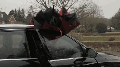 低调的折叠雨伞,日式折叠晴雨伞