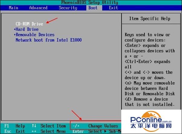 BIOS设置光盘启动,怎么设置光盘为第一启动项