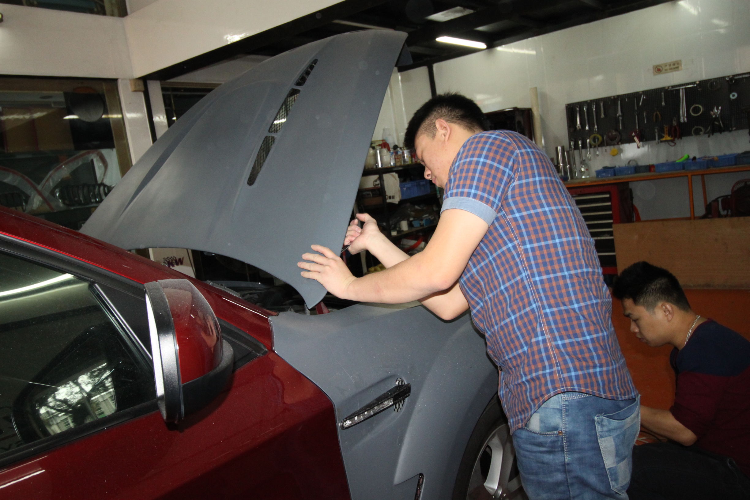 老款宝马x6改大灯和前后包围,宝马x6内外老改新改装案例