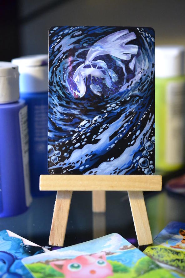 妈妈妈妈！他的卡牌和我的不一样！