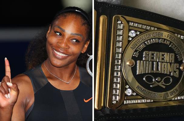 小威打莎拉波娃,小威打小德