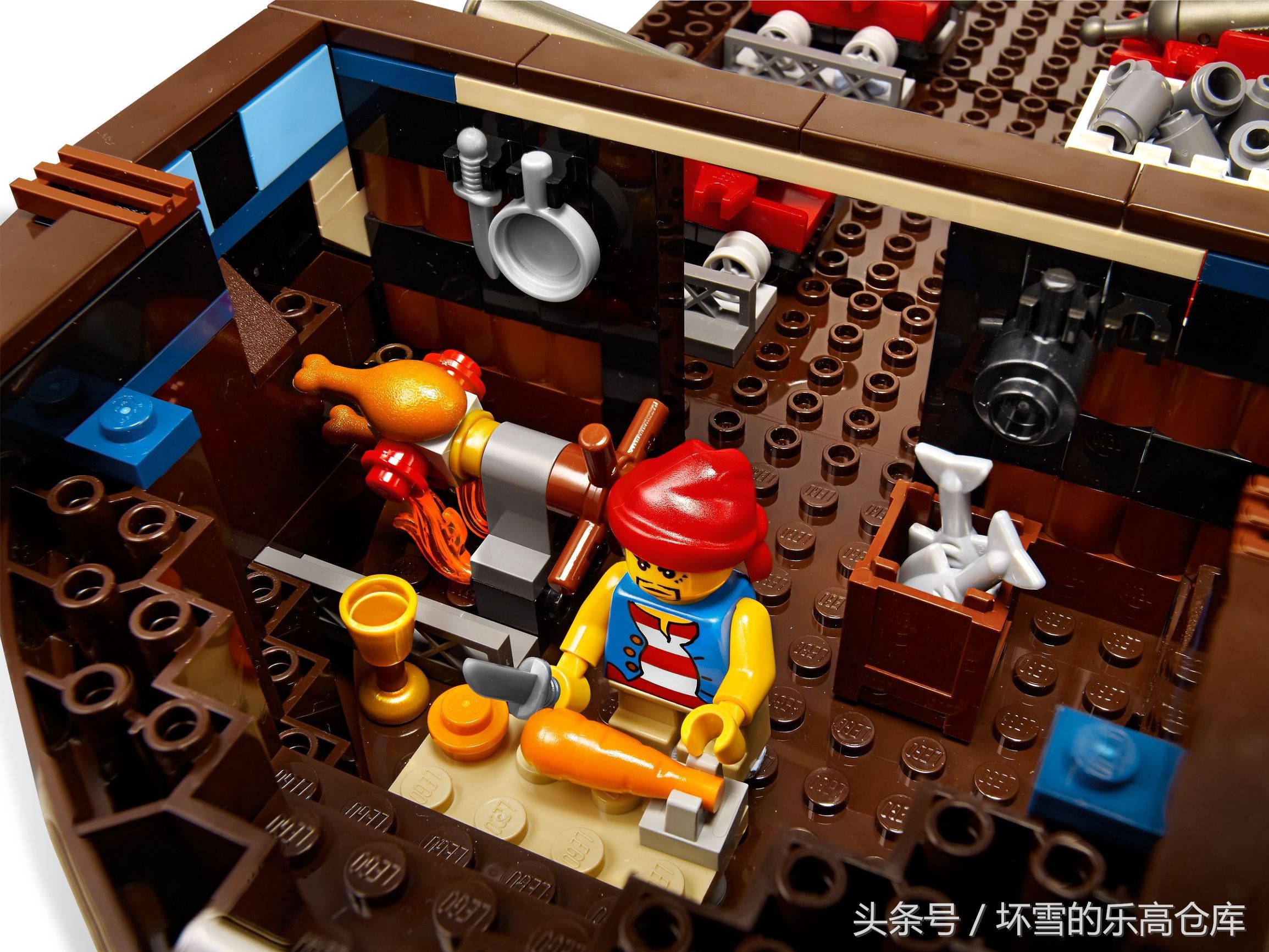 乐高加勒比海盗黑珍珠号礼盒装,乐高加勒比海盗船系列