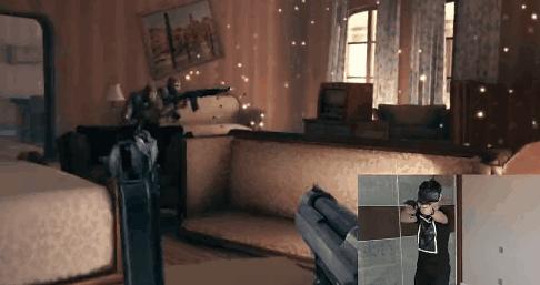 被vr吓到尖叫颤抖,开枪vr游戏