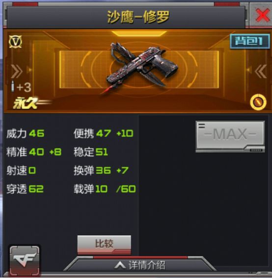 cf手游——如何选择适合自己的副*器武**