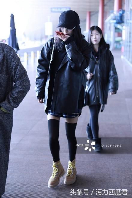 杨幂机场新look美炸！可她曾经也是各大时装周的雷神啊！