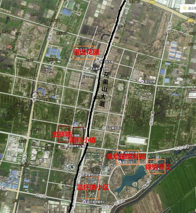 各大房企抢地,花果山淘金