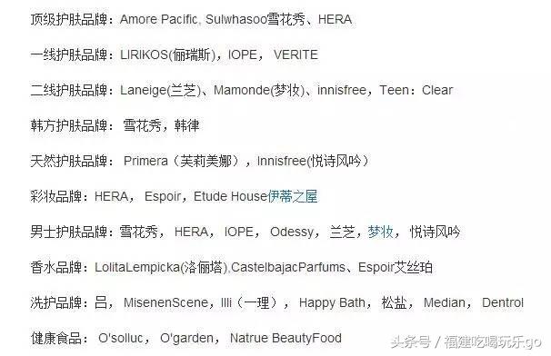 深扒韩系妆容,韩国最顶级的化妆品牌是哪些