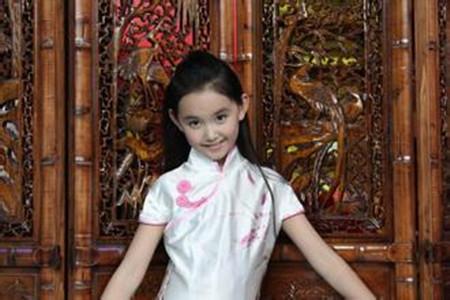 当年演赵丽颖童年的四位童星,演员赵丽颖杨幂