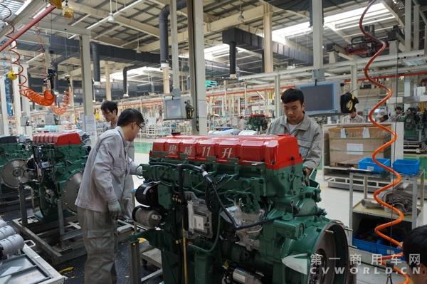 探秘一汽锡柴重型柴油机基地为何奥威11升发动机持续高产？