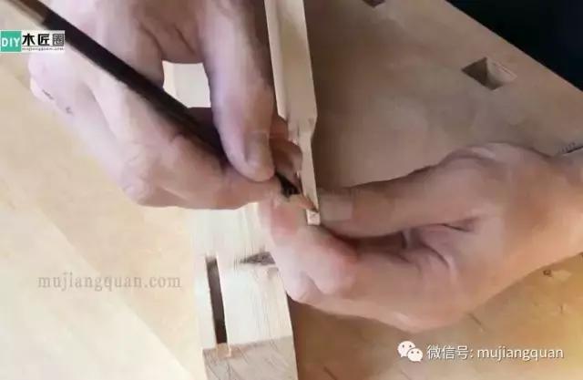 实木圆桌面框榫卯结构,实木桌的榫卯工艺过程