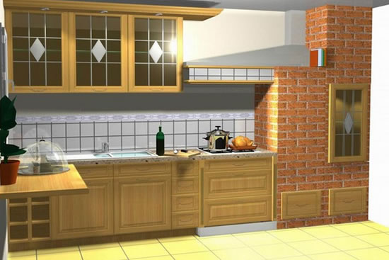 大信整体厨房全屋定制安装方法,大信厨房橱柜效果图