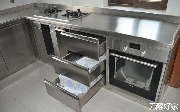 全瓷橱柜和大理石橱柜哪个好,现代定制家居无甲醛