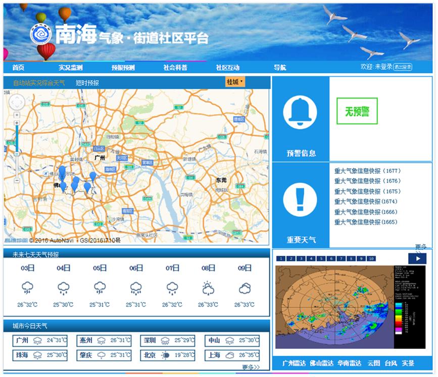 智慧气象科技先行,智慧气象可视化决策