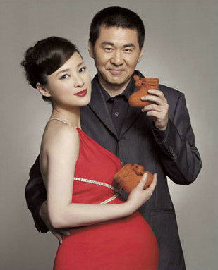 女星孕照差距大,女星的孕照