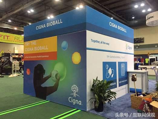 Cigna：VR游戏，体检，卖保险