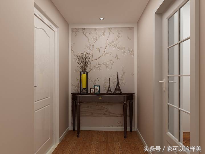 90平米简美风格,简美风格90平米装修实景