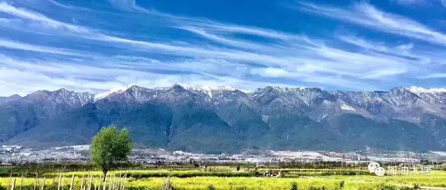 大理美丽的云图片,大理的云彩