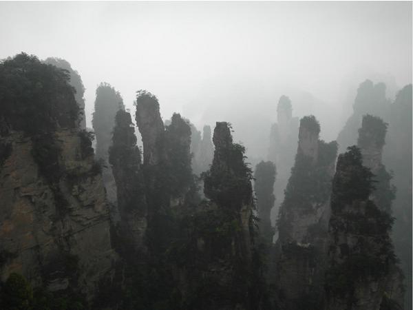 张家界风景太美下雨天却看不清,张家界下雨天哪里好玩