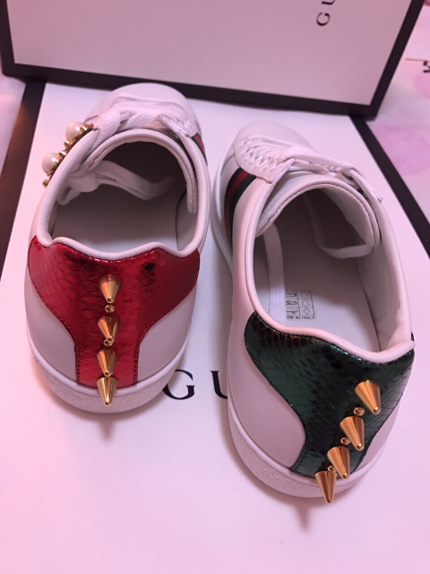 gucci经典小白鞋,gucci小白鞋经典