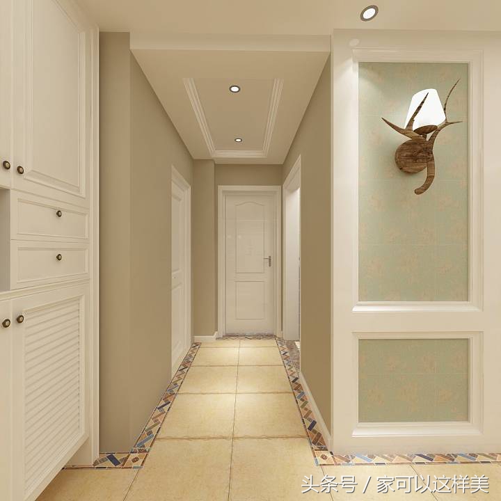 90平米简美风格,简美风格90平米装修实景