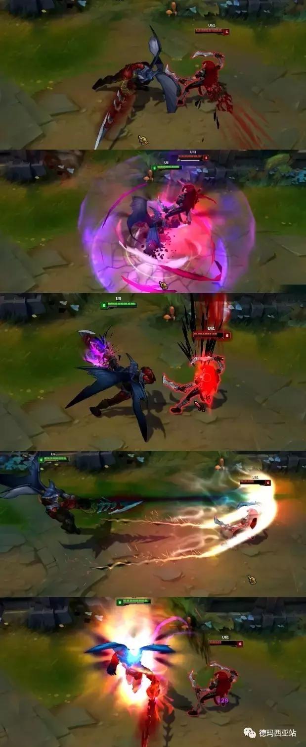 lol崭新魔剑皮肤展示,英雄联盟暗裔剑魔原皮肤