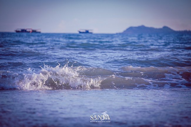 呼吸三亚新鲜空气~逃脱女儿牵拌