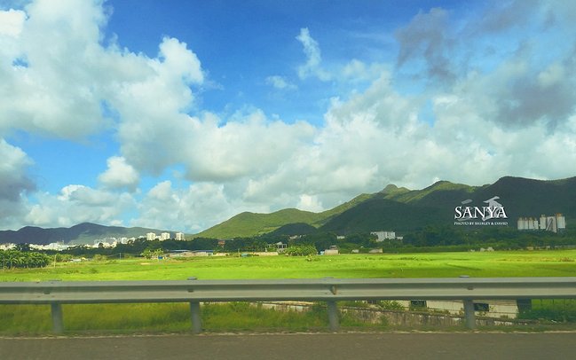 呼吸三亚新鲜空气~逃脱女儿牵拌