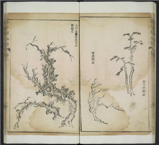 齐白石与芥子园画谱之缘,齐白石画作大全集