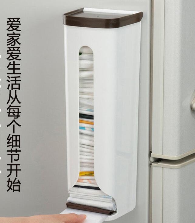 上千个零散的塑料袋太多怎么收纳,超大号食品级专用塑料袋收纳神器