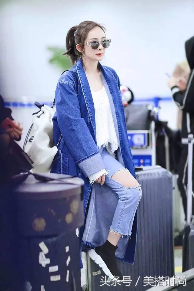 杨幂宋茜小白鞋,杨幂宋茜都爱穿的单品